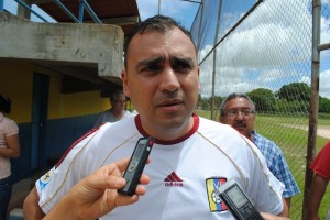 Muñiz: “La recuperación de estos espacios fortalecerá al deporte en Piar”.