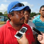 Santiago Pinto vocero comunal del sector San Lorenzo